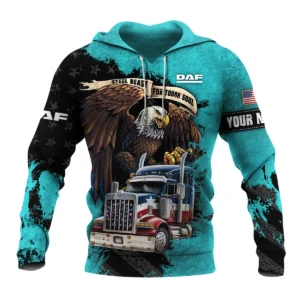 DAF Trucks Gift For Truckers Exclusive Logo Hoodie BLT11225A8DAFHD
