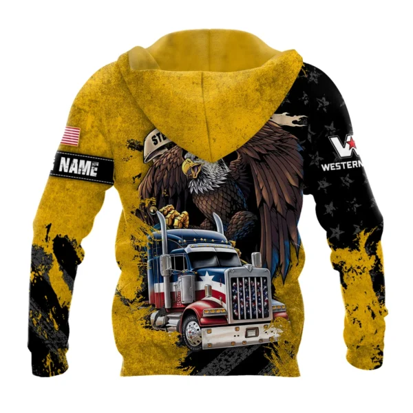 Western Star Gift For Truckers Exclusive Logo Hoodie BLT11225A2WSHD