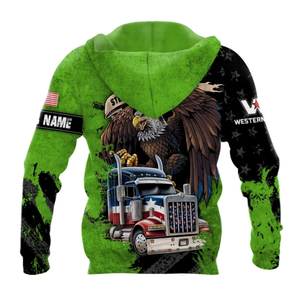 Western Star Gift For Truckers Exclusive Logo Hoodie BLT11225A4WSHD