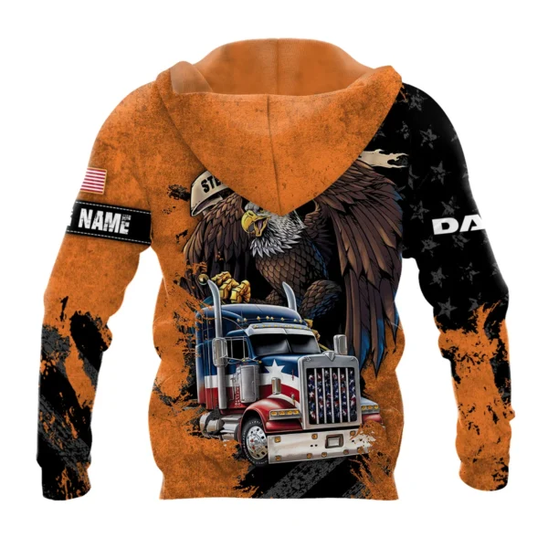DAF Trucks Gift For Truckers Exclusive Logo Hoodie BLT11225A6DAFHD