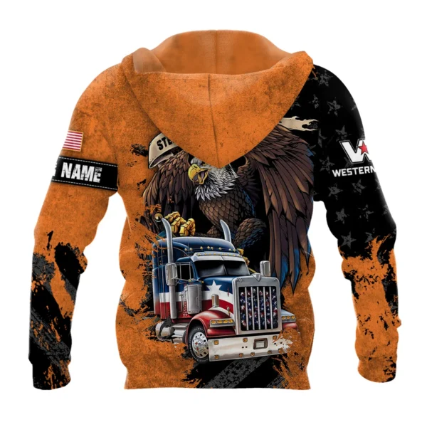 Western Star Gift For Truckers Exclusive Logo Hoodie BLT11225A6WSHD