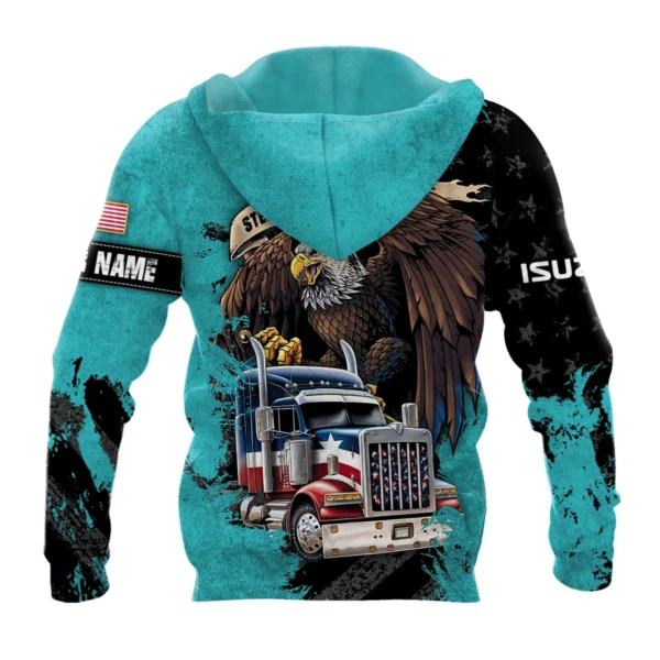 Isuzu Trucks Gift For Truckers Exclusive Logo Hoodie BLT11225A8ISZHD