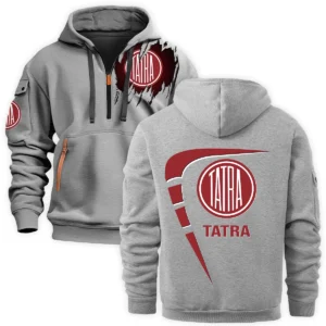 Tatra Trucks Gift For Truckers Exclusive Logo Fashion Hoodie Half Zipper BLT5225TT