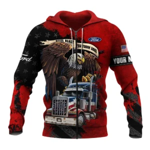 Ford Trucks Gift For Truckers Exclusive Logo Zipper Hoodie BLT11225A1FTZHD