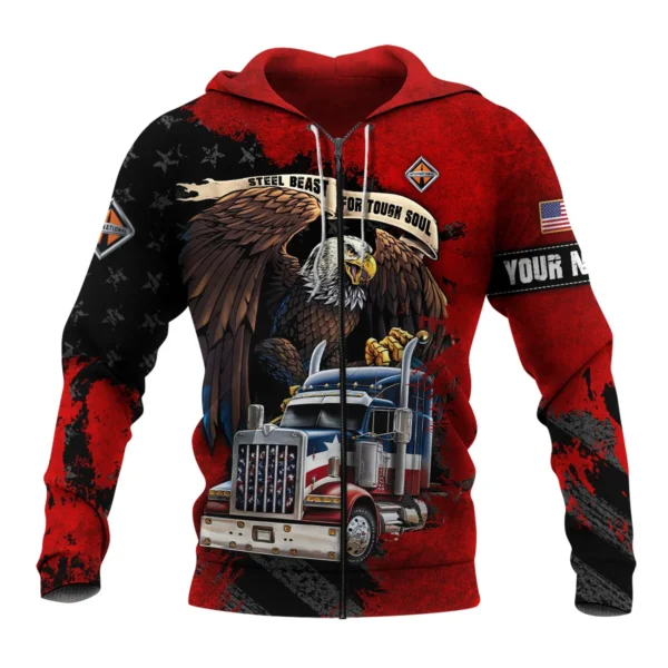 International Trucks Gift For Truckers Exclusive Logo Zipper Hoodie BLT11225A1ITZHD