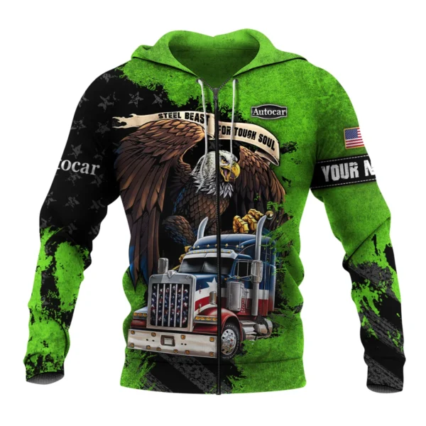 Autocar Trucks Gift For Truckers Exclusive Logo Zipper Hoodie BLT11225A4ATCZHD