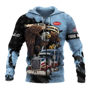 Peterbilt Gift For Truckers Exclusive Logo Zipper Hoodie BLT11225A5PTBZHD