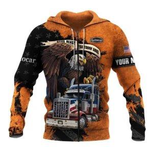Autocar Trucks Gift For Truckers Exclusive Logo Zipper Hoodie BLT11225A6ATCZHD