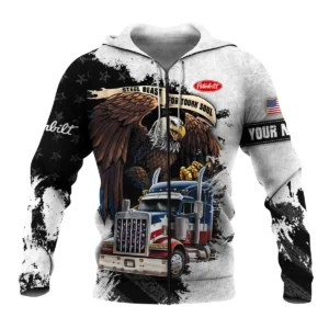 Peterbilt Gift For Truckers Exclusive Logo Zipper Hoodie BLT11225A7PTBZHD