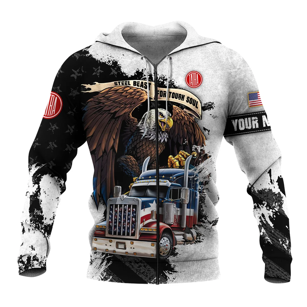 Tatra Trucks Gift For Truckers Exclusive Logo Zipper Hoodie BLT11225A7TTZHD