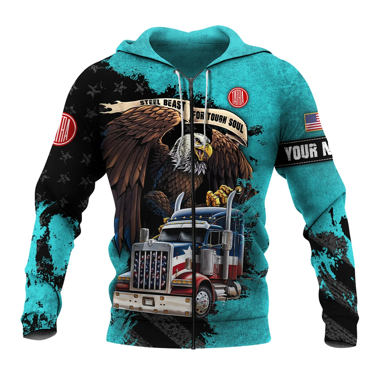 Tatra Trucks Gift For Truckers Exclusive Logo Zipper Hoodie BLT11225A8TTZHD