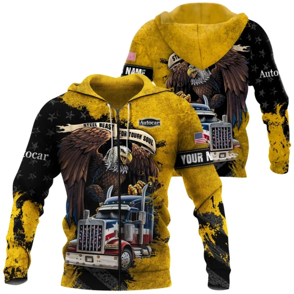 Autocar Trucks Gift For Truckers Exclusive Logo Zipper Hoodie BLT11225A2ATCZHD