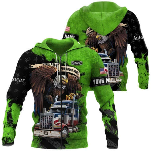 Autocar Trucks Gift For Truckers Exclusive Logo Zipper Hoodie BLT11225A4ATCZHD