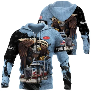 Peterbilt Gift For Truckers Exclusive Logo Zipper Hoodie BLT11225A5PTBZHD
