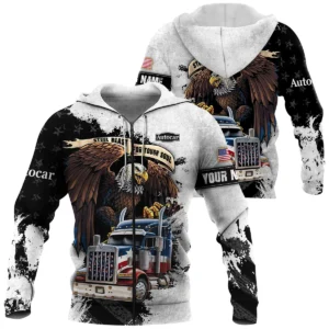 Autocar Trucks Gift For Truckers Exclusive Logo Zipper Hoodie BLT11225A7ATCZHD
