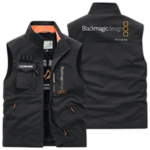 Blackmagic Design Photography Videography Exclusive Logo Outdoor Vest BLPT21224A2BMD