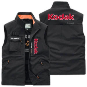 Kodak Photography Videography Exclusive Logo Outdoor Vest BLPT21224A2KD