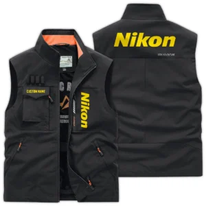 Nikon Photography Videography Exclusive Logo Outdoor Vest BLPT21224A2NK1