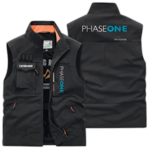 Phase One Photography Videography Exclusive Logo Outdoor Vest BLPT21224A2PHO