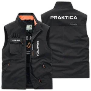 Praktica Photography Videography Exclusive Logo Outdoor Vest BLPT21224A2PRA