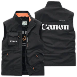 Canon Photography Videography Exclusive Logo Outdoor Vest BLPV9924ACN1OSV