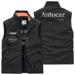 Autocar Trucks Gift For Truckers Exclusive Logo Outdoor Vest BLT4225ATC