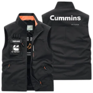 Cummins Gift For Truckers Exclusive Logo Outdoor Vest BLT4225CM