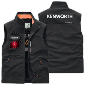 Kenworth Gift For Truckers Exclusive Logo Outdoor Vest BLT4225KW
