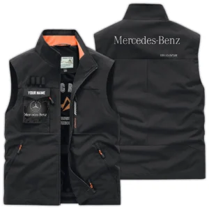 Mercedes-Benz Trucks Gift For Truckers Exclusive Logo Outdoor Vest BLT4225MB