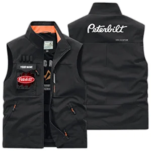 Peterbilt Gift For Truckers Exclusive Logo Outdoor Vest BLT4225PTB
