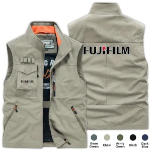 Fujifilm Photography Videography Exclusive Logo Outdoor Vest BLPV9924AFJFOSV