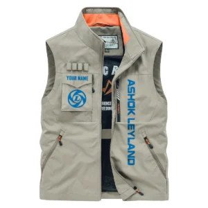 Ashok Leyland Gift For Truckers Exclusive Logo Outdoor Vest BLT15225AL