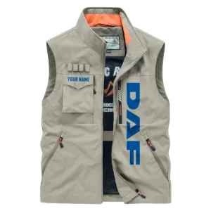 DAF Trucks Gift For Truckers Exclusive Logo Outdoor Vest BLT15225DAF