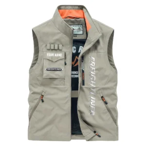 Freightliner Gift For Truckers Exclusive Logo Outdoor Vest BLT15225FRE