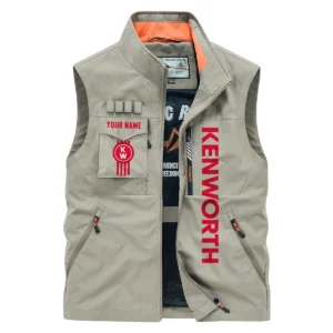 Kenworth Gift For Truckers Exclusive Logo Outdoor Vest BLT15225KW