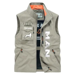 MAN Truck Gift For Truckers Exclusive Logo Outdoor Vest BLT15225MAN