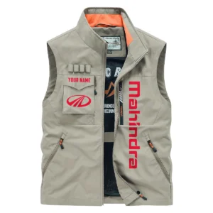 Mahindra Gift For Truckers Exclusive Logo Outdoor Vest BLT15225MHD