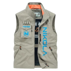 Nikola Gift For Truckers Exclusive Logo Outdoor Vest BLT15225NKL
