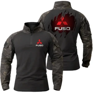 Fuso Gift For Truckers Exclusive Logo Patchable Military Combat Shirt Long Sleeve BLT2225FUS