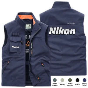 Nikon Photography Videography Exclusive Logo Outdoor Vest BLPV9924ANKOSV