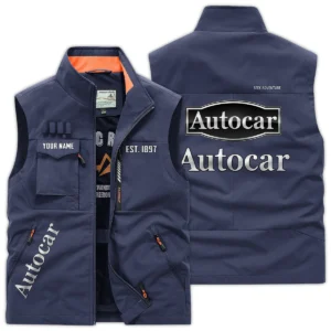 Autocar Trucks Gift For Truckers Exclusive Logo Outdoor Vest BLT16225ATC