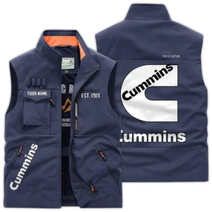 Cummins Gift For Truckers Exclusive Logo Outdoor Vest BLT16225CM
