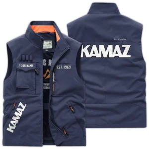 Tesla Semi Gift For Truckers Exclusive Logo Outdoor Vest BLT16225TES
