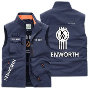 Kenworth Gift For Truckers Exclusive Logo Outdoor Vest BLT16225KW
