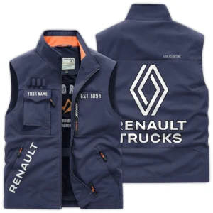 Renault Trucks Gift For Truckers Exclusive Logo Outdoor Vest BLT16225RT