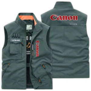 Canon Photography Videography Exclusive Logo Outdoor Vest BLPT21224A2CN1