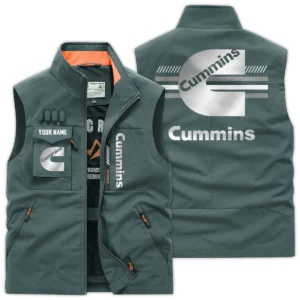 Cummins Gift For Truckers Exclusive Logo Outdoor Vest BLT14225CM