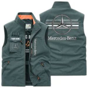 Mercedes-Benz Trucks Gift For Truckers Exclusive Logo Outdoor Vest BLT14225MB