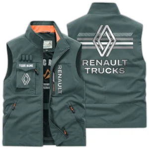Renault Trucks Gift For Truckers Exclusive Logo Outdoor Vest BLT14225RT