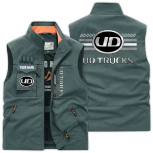 UD Trucks Gift For Truckers Exclusive Logo Outdoor Vest BLT14225UD